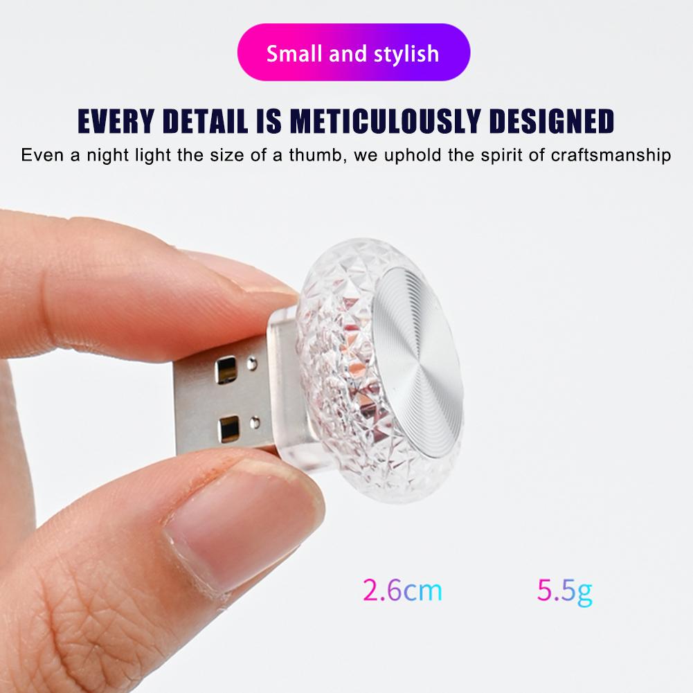 Interior Design Icon - Portable LED Decorative Atmosphere Lamps Car
