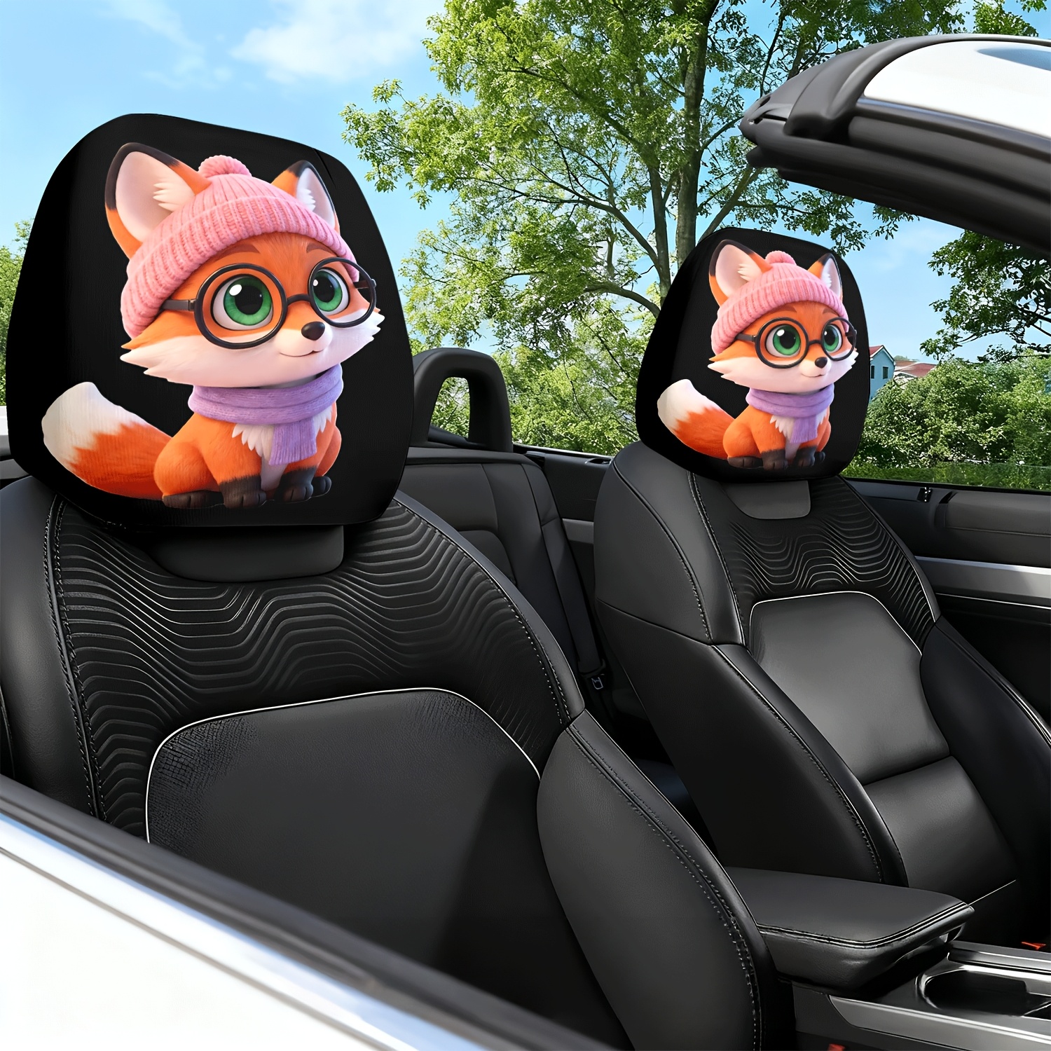 Interior Design Warm - 2pcs Little Fox Warm Winter Outfit