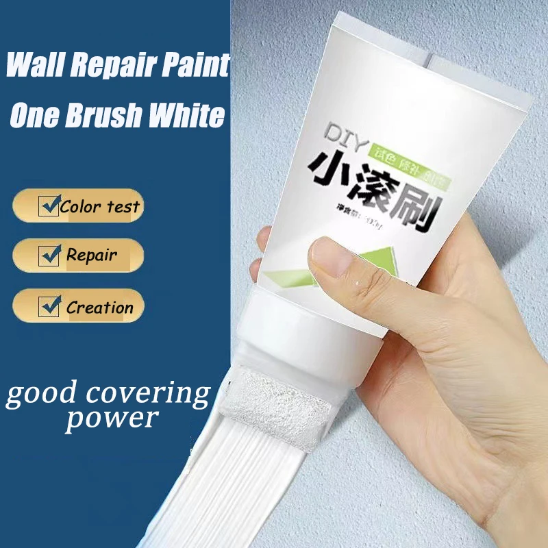 Interior Design Drawing - 100g White Pink Wall Small Roller