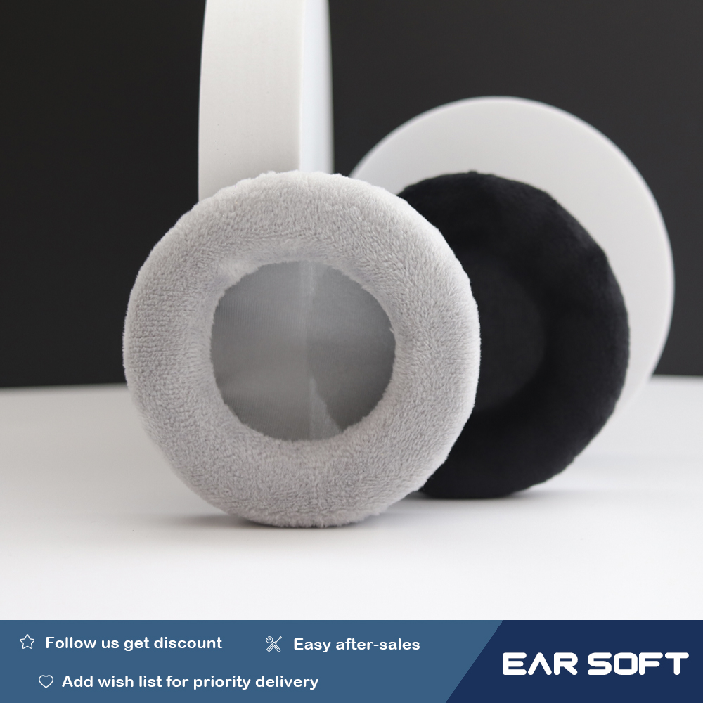 Velvet Cushion Cover - Earsoft Replacement Cushions for Sony MDR7509HD