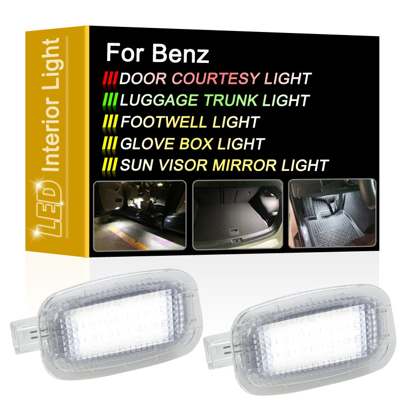 Interior Design Icon - White LED Door Courtesy Luggage Trunk