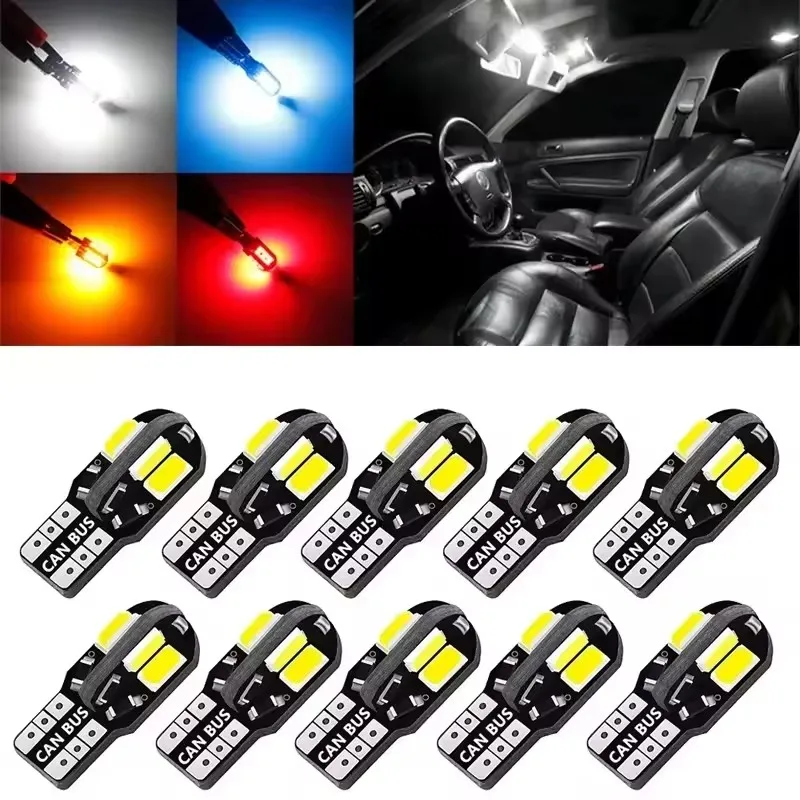 Interior Design Icon - 10/20PCS W5W T10 LED Bulbs Canbus