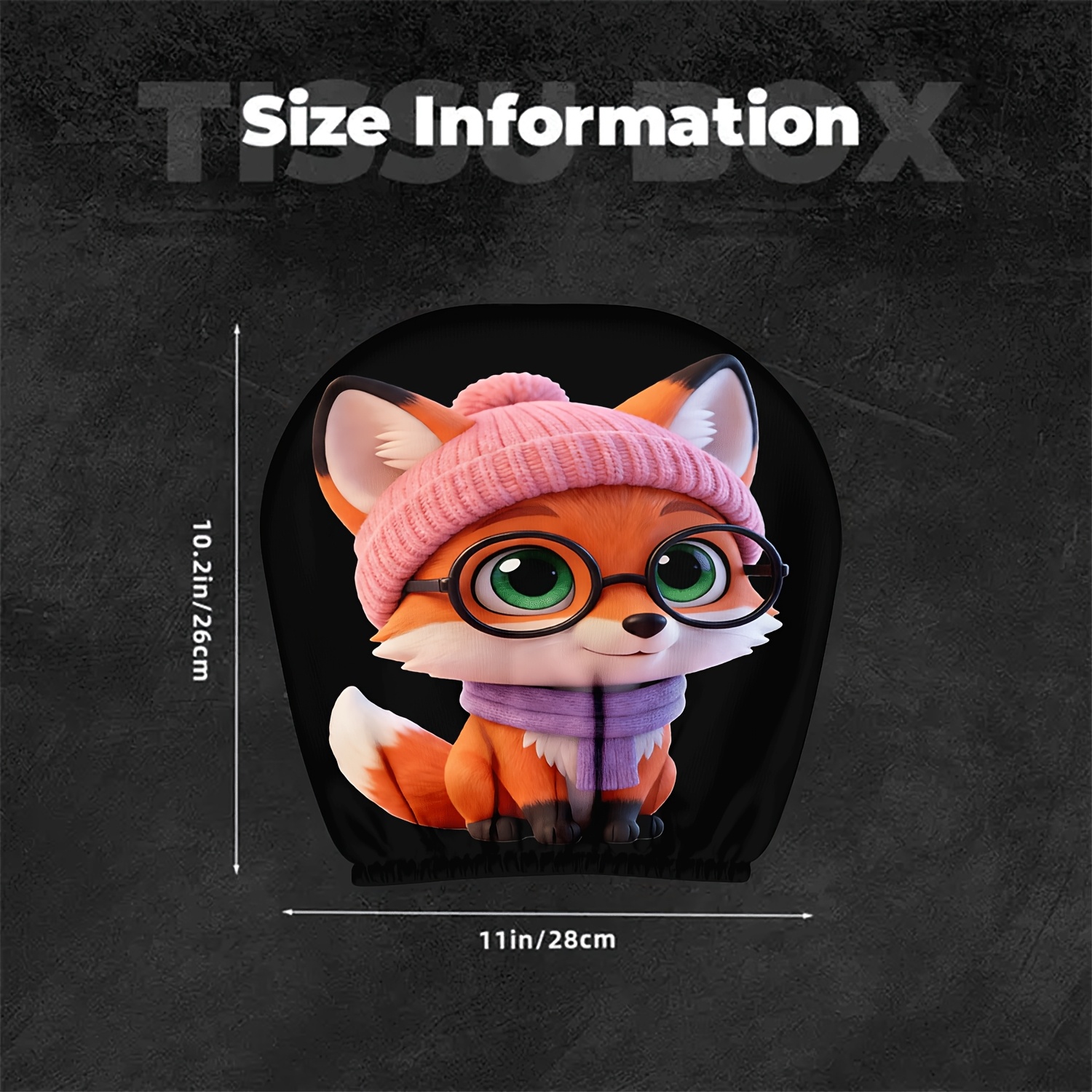 2pcs Little Fox Warm Winter Ou - Interior Design Warm ulasan dan harga