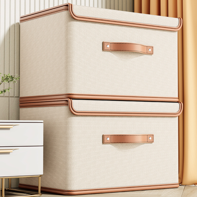 Clothes Storage Box With Lid F - Woven Basket Set ulasan dan harga