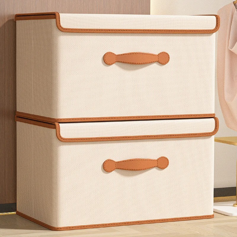 Clothes Storage Box With Lid F - Woven Basket Set ulasan dan harga