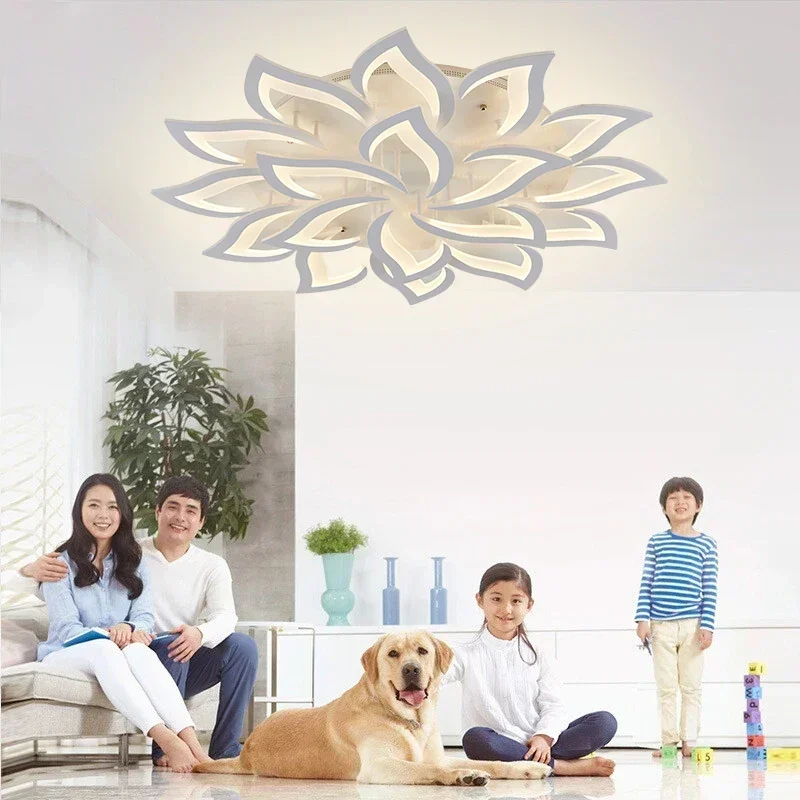 Designer LED Petal Chandelier  - Interior Design Years ulasan dan harga