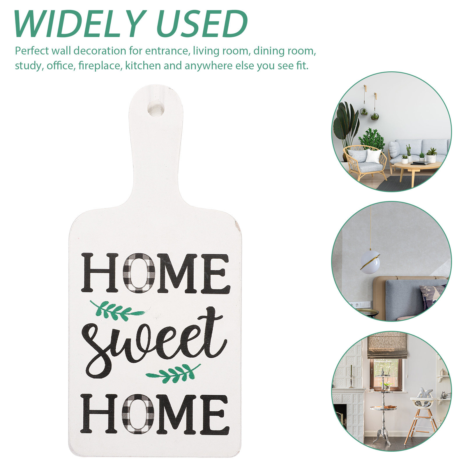 Wooden Wall Sign Ornament Hand - Interior Design Warm ulasan dan harga