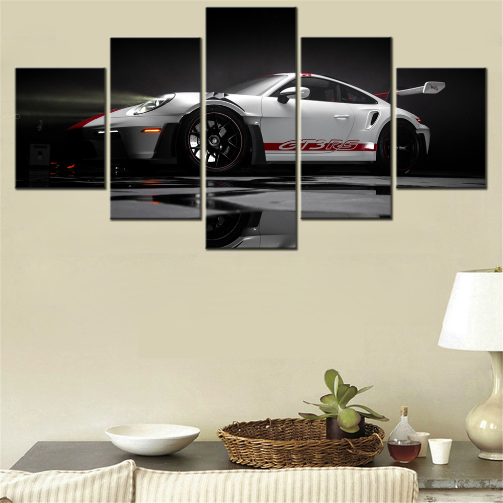 5 Pieces Canvas Wall Arts Post - Interior Design Drawing ulasan dan harga