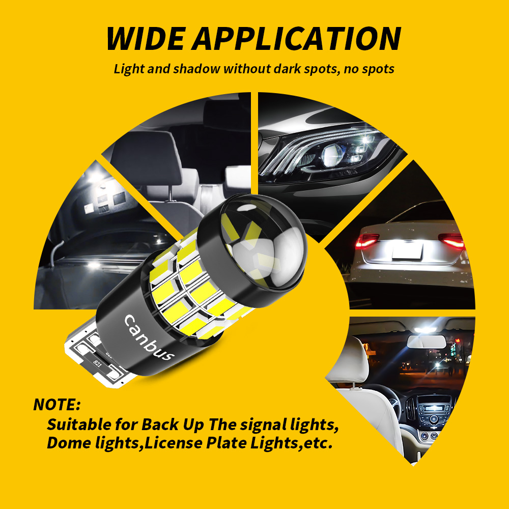 DXZ 2PCS W5W T10 LED Bulbs Len - Interior Design Icon ulasan dan harga