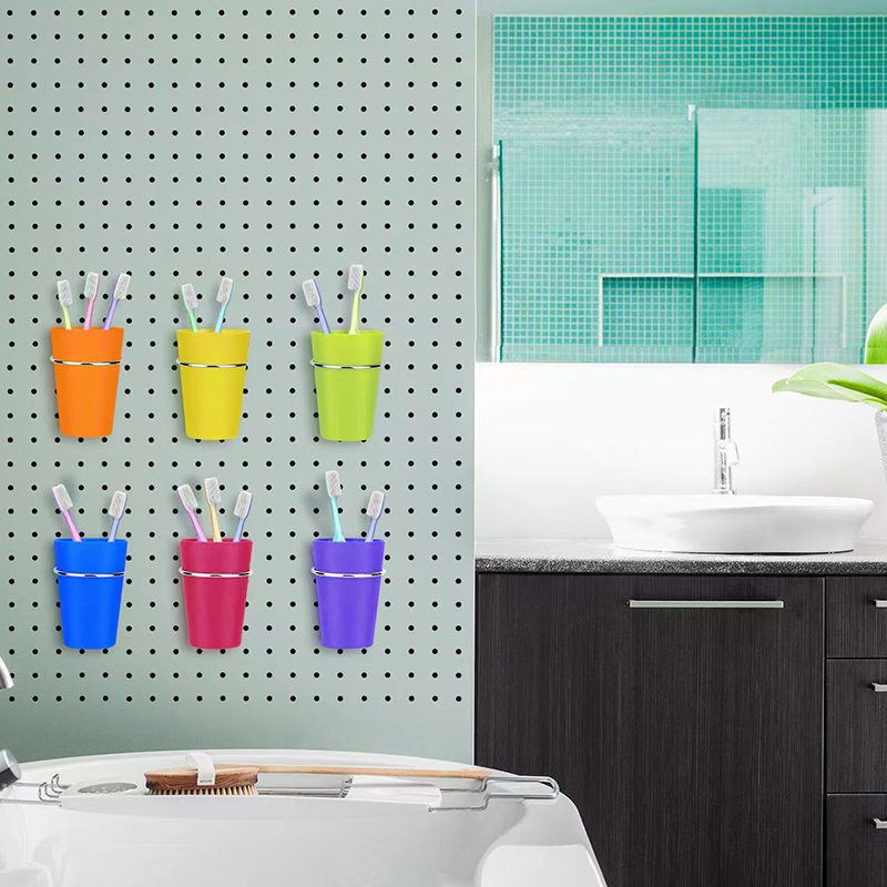 1 Set Pegboard Cup Holder Acce - Woven Basket Set ulasan dan harga
