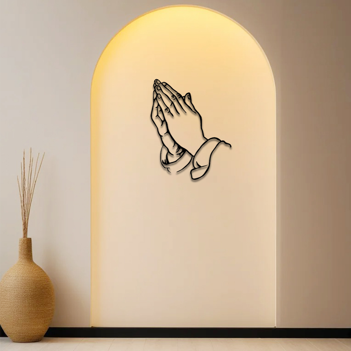 1Pc Wrought Iron Wall Decor, P - Interior Design Years ulasan dan harga