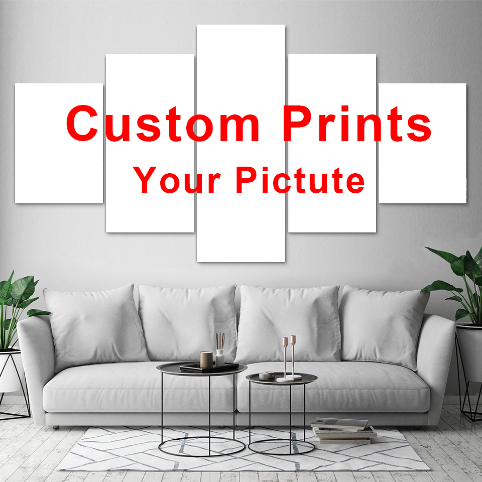 5 Piece Canvas Wall Art Custom - Interior Design Drawing ulasan dan harga