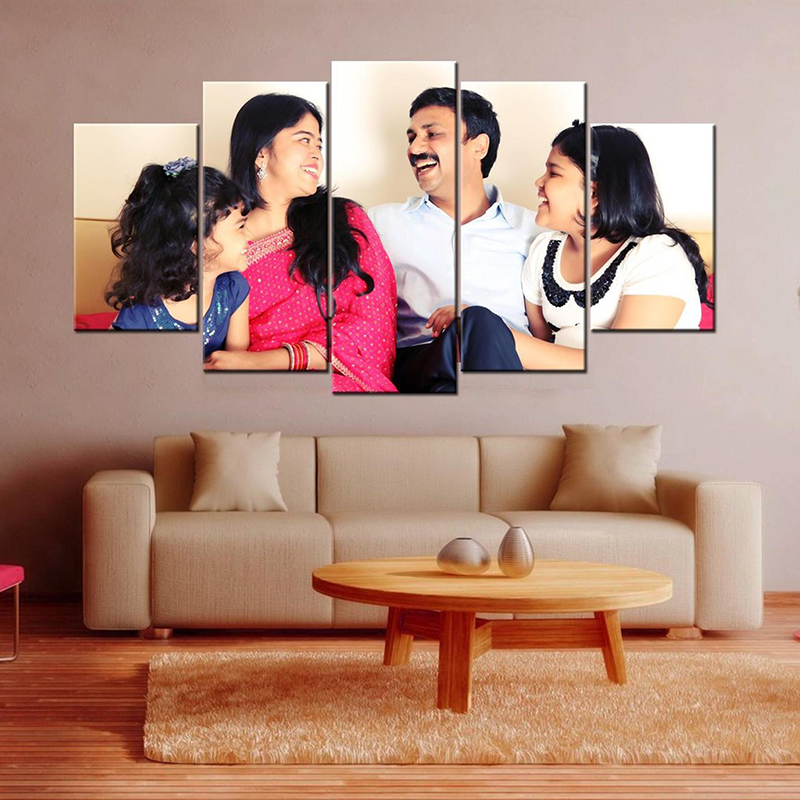 5 Piece Canvas Wall Art Custom - Interior Design Drawing ulasan dan harga