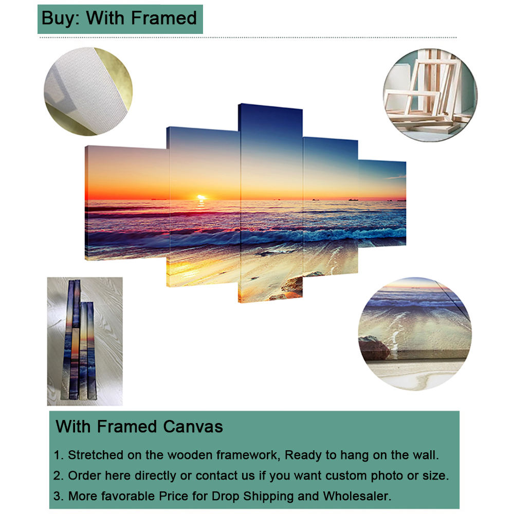 5 Piece Canvas Wall Art Custom - Interior Design Drawing ulasan dan harga