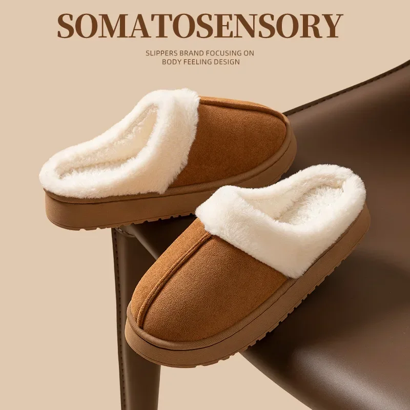 Indoor Cotton Slippers for Win - Interior Design Warm ulasan dan harga