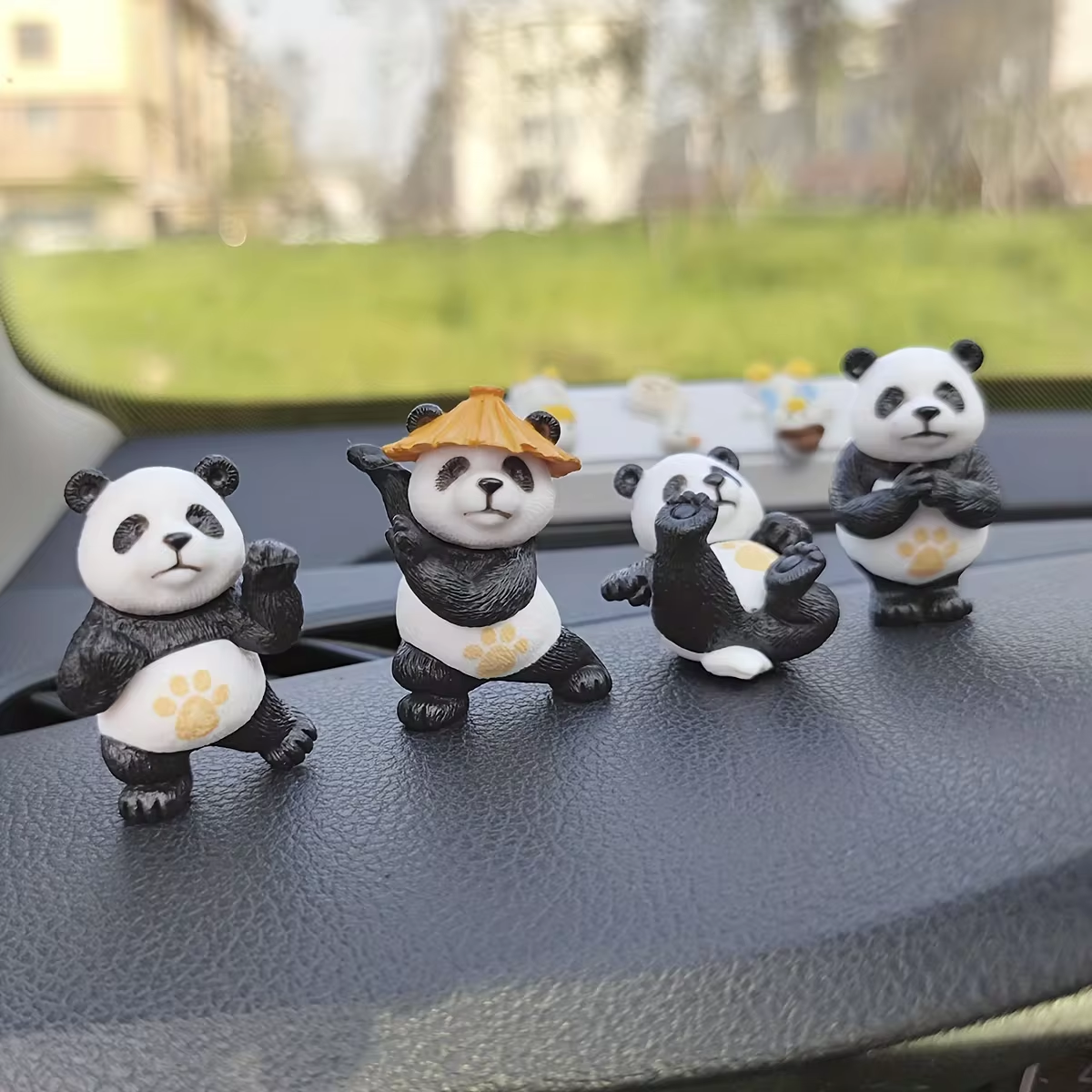 4pcs/set Panda Design Car Orna - Interior Design Years ulasan dan harga