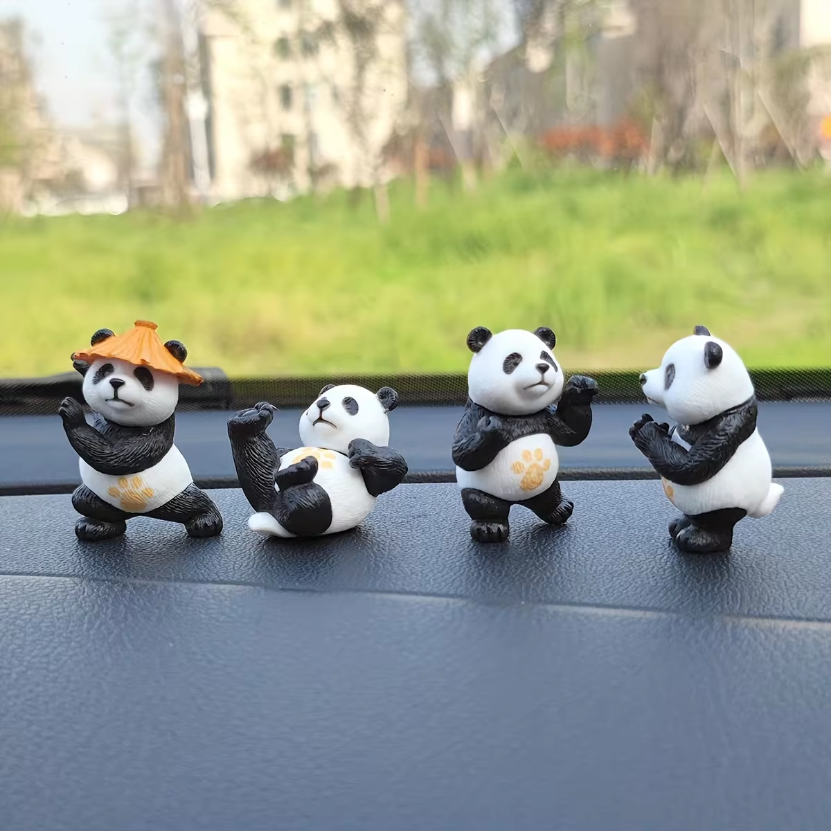 4pcs/set Panda Design Car Orna - Interior Design Years ulasan dan harga