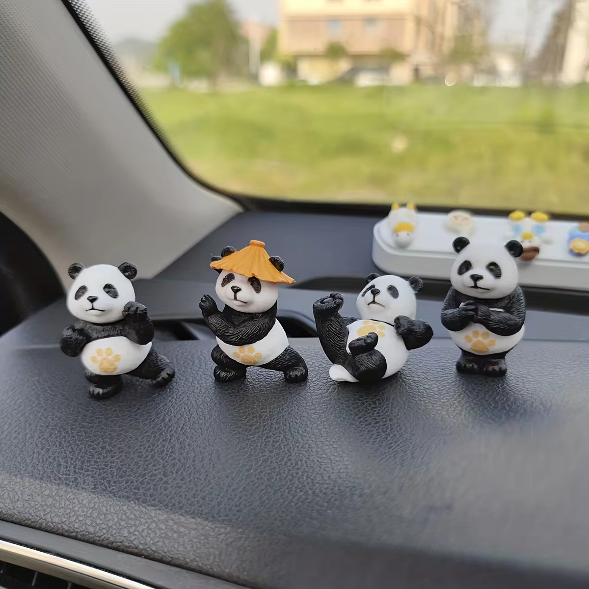 4pcs/set Panda Design Car Orna - Interior Design Years ulasan dan harga