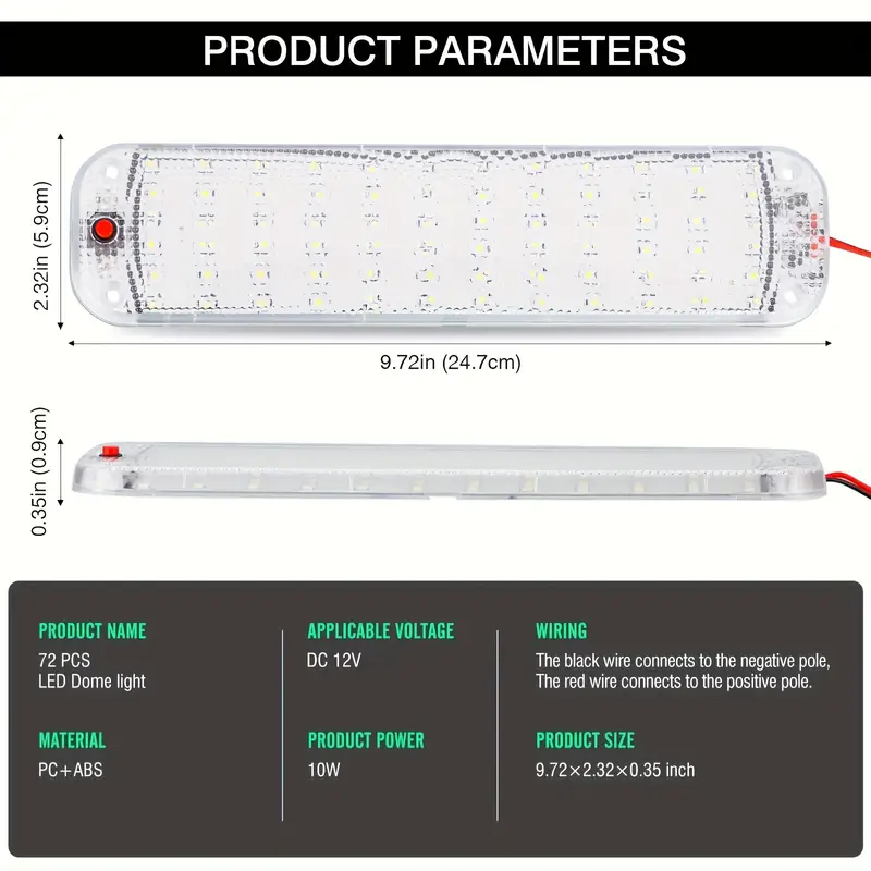 1PC/2PCS LED Vehicle Interior  - Interior Design Icon ulasan dan harga