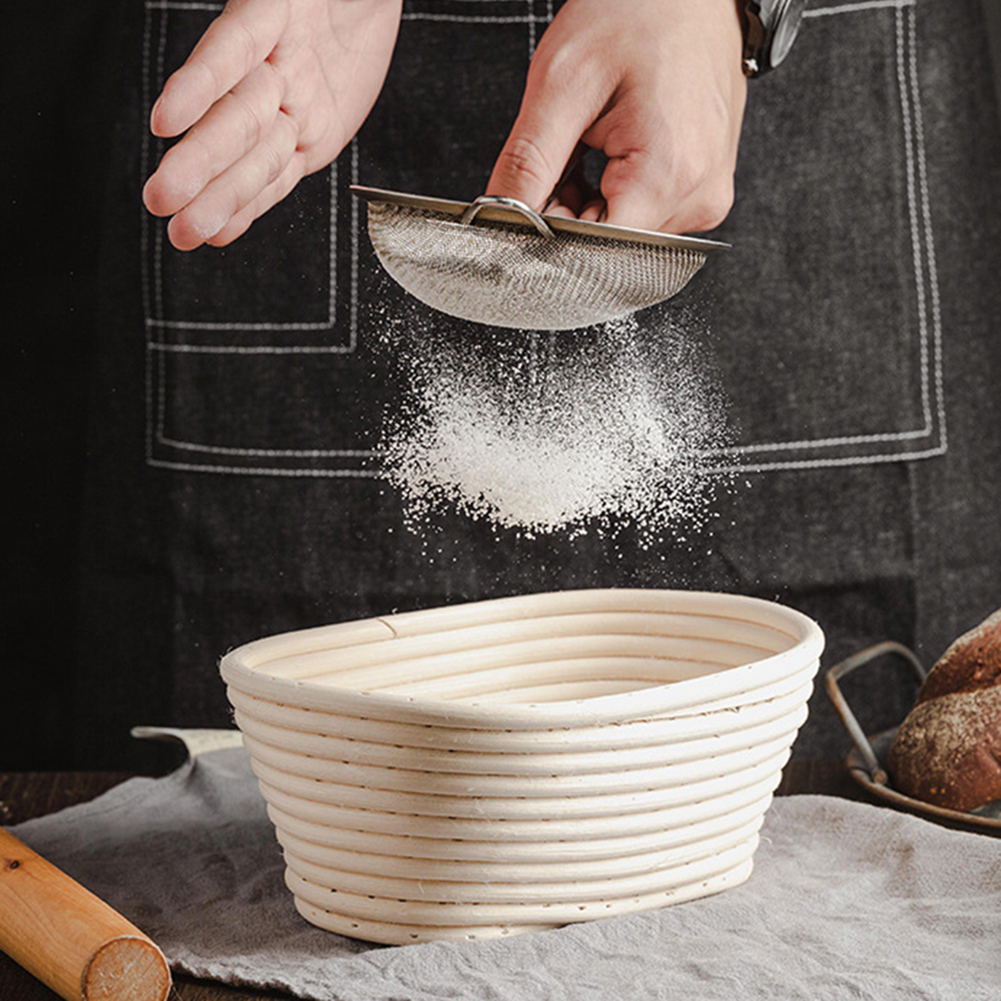 Oval Baking Tools Banneton Set - Woven Basket Set ulasan dan harga