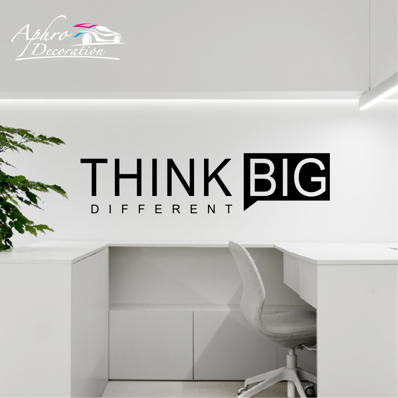 Thank Big Different Office Wal - Interior Design Quotes ulasan dan harga