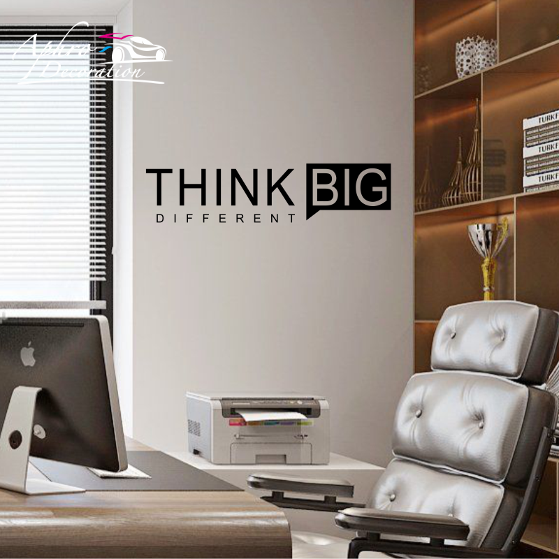 Thank Big Different Office Wal - Interior Design Quotes ulasan dan harga