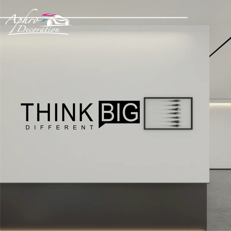 Thank Big Different Office Wal - Interior Design Quotes ulasan dan harga