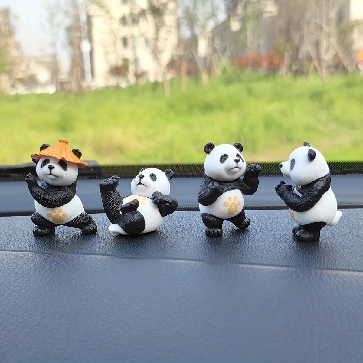 4pcs/set Panda Design Car Orna - Interior Design Years ulasan dan harga