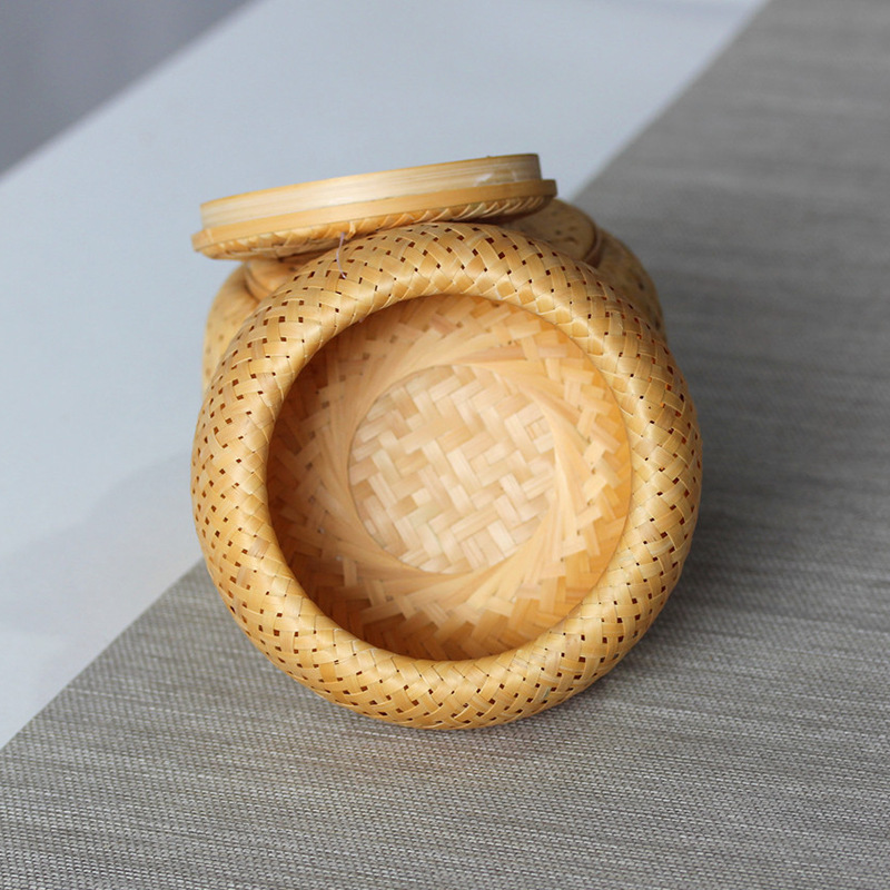 Bamboo woven small basket doub - Woven Basket Set ulasan dan harga