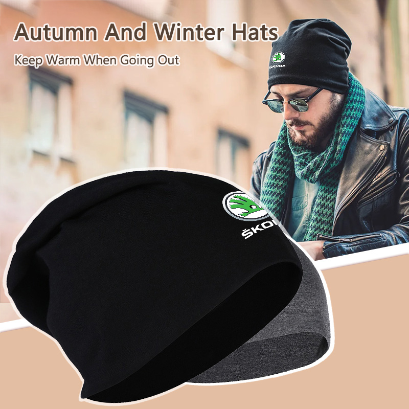 Car Logo Hat Thin Hat Autumn S - Interior Design Warm ulasan dan harga