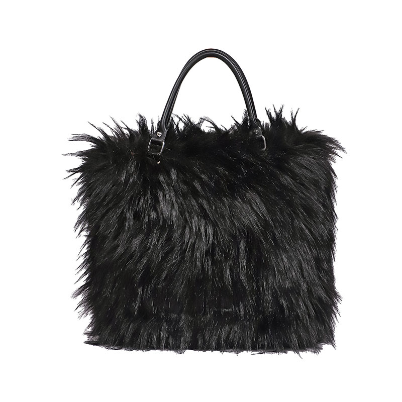 Faux Fur Shoulder Bag Winter F - Interior Design Warm ulasan dan harga