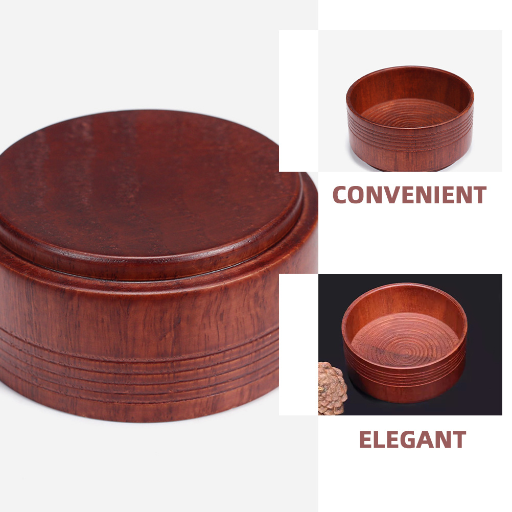 Wooden Shaving Bowl Portable M - Interior Design Tools ulasan dan harga