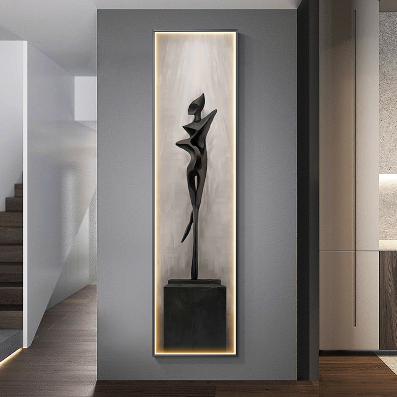 Modern Abstract Art Interior P - Interior Design Drawing ulasan dan harga