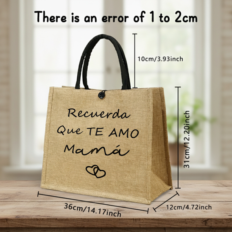 Remember I Love You Mom Tote B - Interior Design Quotes ulasan dan harga