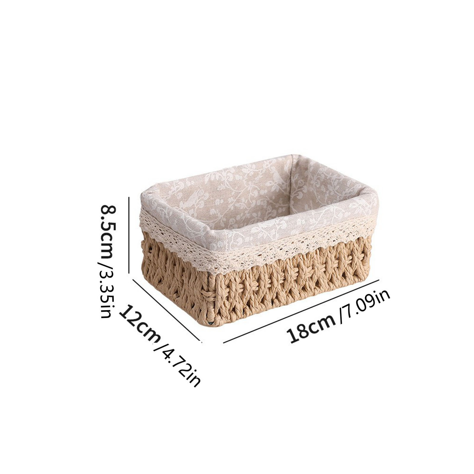 Woven Storage Basket Bedroom D - Woven Basket Set ulasan dan harga