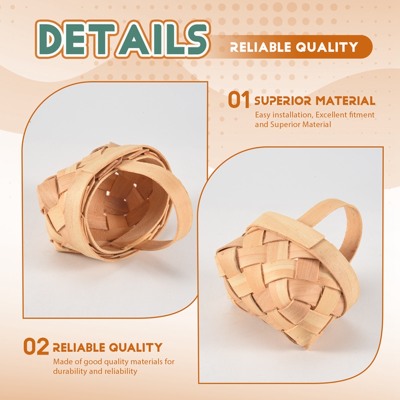 2025 New 8PCS Mini Woven Baske - Woven Basket Set ulasan dan harga