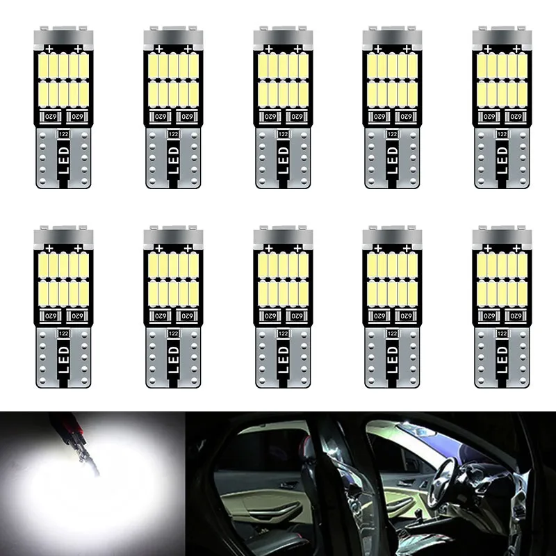 10pcs T10 W5W 194 501 Led Canb - Interior Design Icon ulasan dan harga
