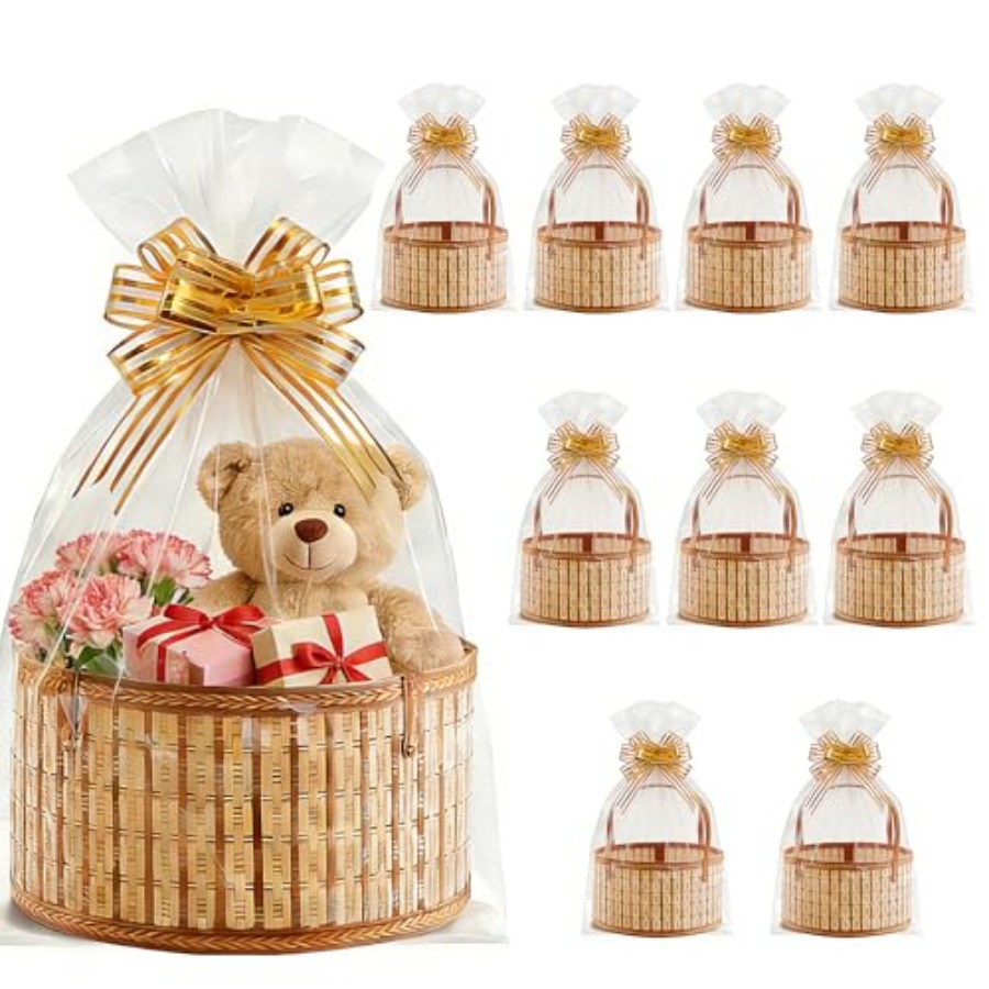 10 Set Baskets for Gifts Empty - Woven Basket Set ulasan dan harga