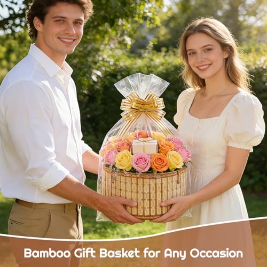 10 Set Baskets for Gifts Empty - Woven Basket Set ulasan dan harga