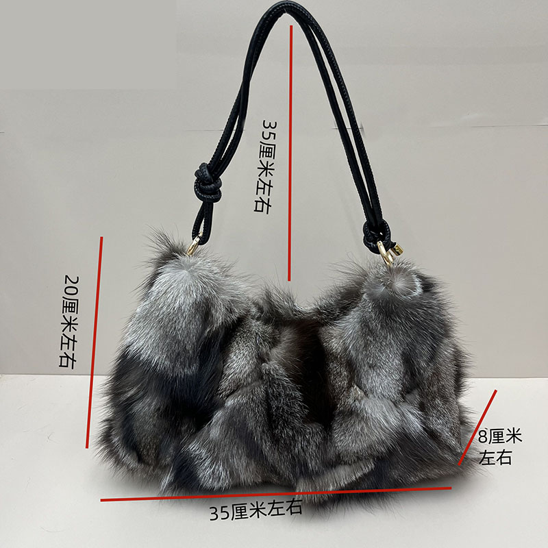 Luxury Real Fox Fur Women Mess - Interior Design Warm ulasan dan harga