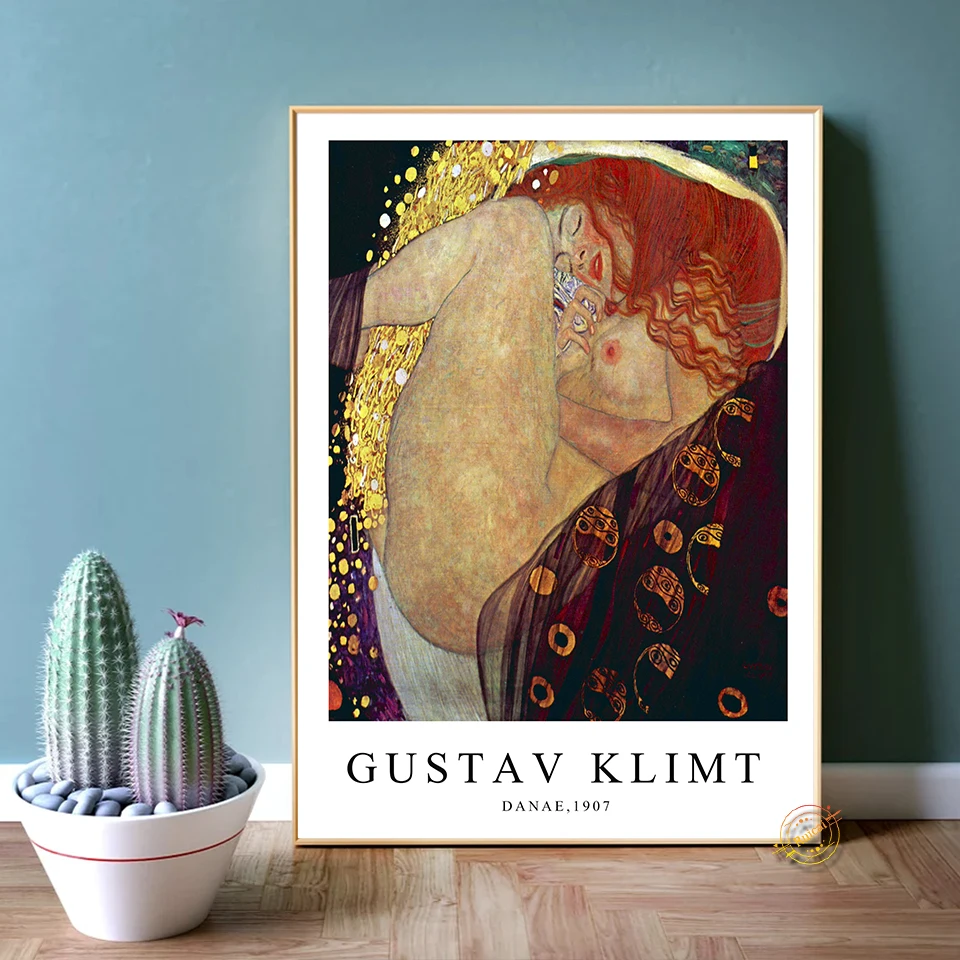 Gustav Klimt Poster Hd Print C - Interior Design Drawing ulasan dan harga
